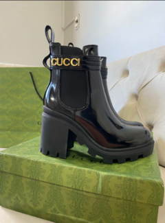 Bota Gucci com logotipo (LINHA ITALIANA 5A) - comprar online