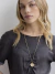Colar Astro Libra Banho Ouro