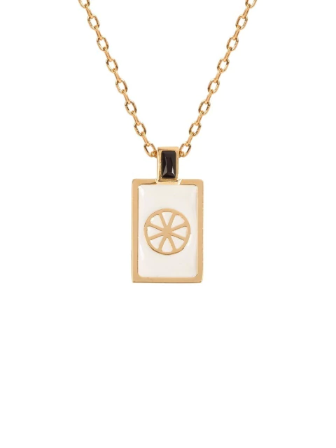 Pingente Tarot Roda da Fortuna