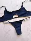 CONJUNTO DE ALGODON ABERTURA- AZUL - ART 2500 - comprar online