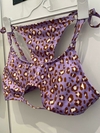 BIKINI TOP ESTAMPADA VIOLETA - ART 307