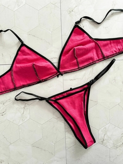 CONJUNTO DE ALGODON FUCSIA - ART 1055 en internet