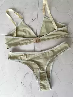 CONJUNTO DE ALGODON ART 300- BEIGE en internet