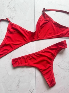 CONJUNTO DE LYCRA ROJO- ART 720 - comprar online