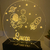 Luminária com nome Personalizado - Astronauta |L013