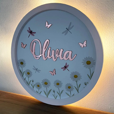 Jardim - Borboletas - Porta Maternidade - PM120 - comprar online