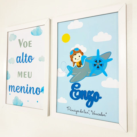 Avião - Trio Quadros - TQ015 - comprar online