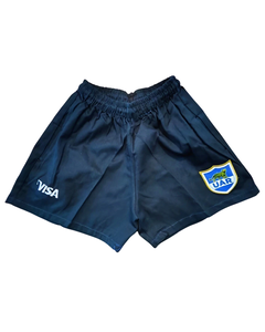 Short Rugby Pumas AZUL Gabardina con bolsillos - comprar online