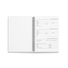 20 Agendas 2DPP 2024 Empresa Personalizado textura PB A5 - comprar online