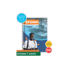 Apostila EFOMM coletânea de provas - 7 anos - 2018 - 2024 - comprar online
