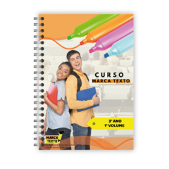 Box Apostilas Curso Marca Texto Volumes 1, 2, 3 e 4 - PISM 3
