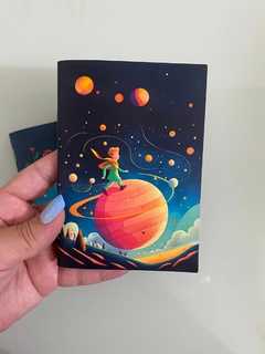 Caderno de bolso A6 sem pauta - O Pequeno Príncipe na internet