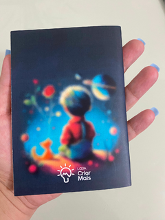 Caderno de bolso A6 sem pauta - O Pequeno Príncipe