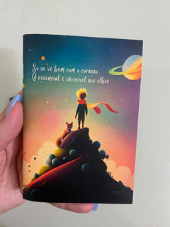 Caderno de bolso A6 sem pauta - O Pequeno Príncipe - comprar online