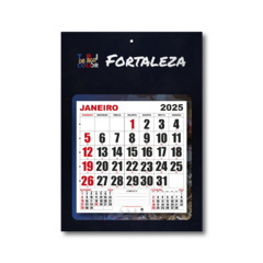 Calendário A4 de parede times de futebol Brasil - Loja Criar Mais