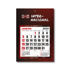 Imagem do Calendário A4 de parede times de futebol Brasil
