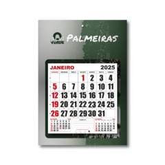 Calendário A4 de parede times de futebol Brasil - loja online
