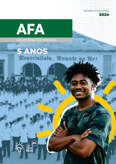 Apostila AFA coletânea de provas - 5 anos - 2020 - 2024