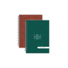 20 Planner 2024 Empresarial Personalizado geométrico miolo colorido A5