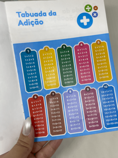 Tabuada Livreto tamanho A5 - loja online