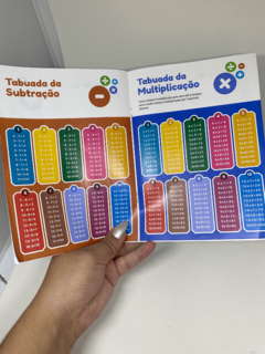 Tabuada Livreto tamanho A5 na internet