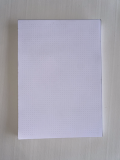 Miolo refil Caderno A5 Pontilhado/Quadriculado/Pautado - loja online