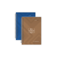 20 Planner 2024 Empresarial Personalizado textura cores miolo colorido A5