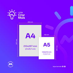 Kit Agenda Personalizada 1 dia por página - Loja Criar Mais