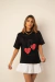 Max Tee Ma Chérie Preto - comprar online