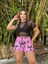 CROPPED FITNESS EM TULE