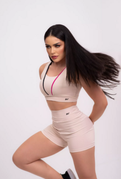 TOP + SHORT + CASACO FITNESS na internet