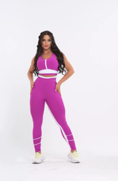 TOP FITNESS COM ZIPER - comprar online