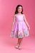 Vestido Luiza Flores (C/ Cinto)