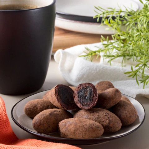 Drageado de tâmara no chocolate 70% cacau, zero açúcar - 120g