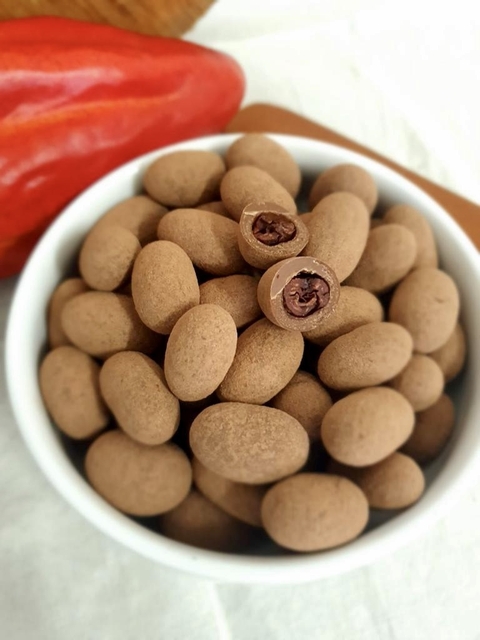 Pepita de amêndoa de cacau fino com chocolate ao leite, zero açúcar - 120g - comprar online