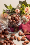 Drageado de amêndoa chocolate ao leite com especiarias - 120g