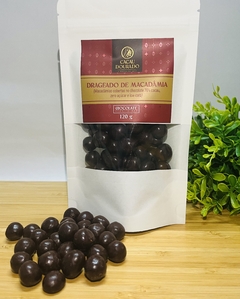 Drageado de macadâmia chocolate 70% cacau low carb - 120g na internet