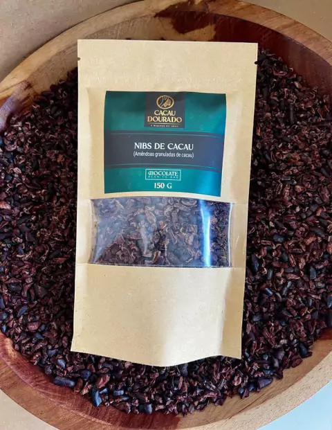 Nibs de cacau orgânico - 120g