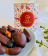 Lata com mix de frutas secas com chocolate 70% cacau, zero açúcar e sem poliol - 140g