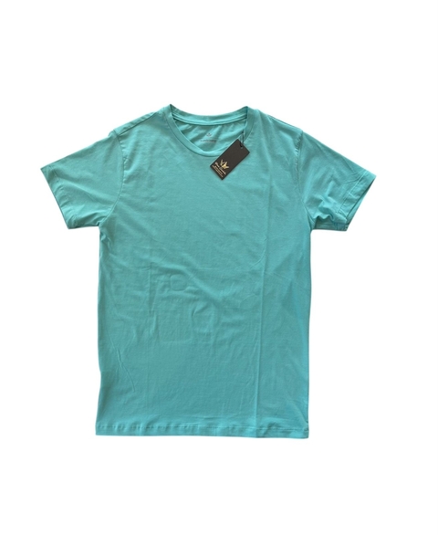 Camiseta Basic Algodão Egipcio Aqua - comprar online