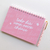 Organizador Semanal Pink ♥