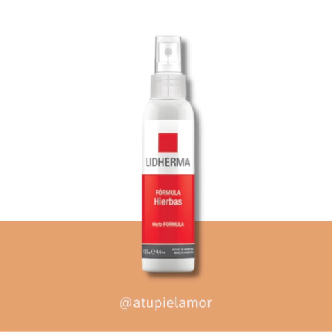 Loción Hierbas - Descongestiva e Hidratante - Lidherma