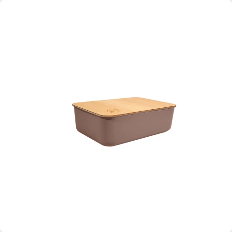 Caja Numero 1 Moderna Organizadora 26x18x8 CM Con Tapa de Madera - comprar online