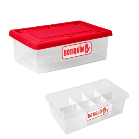 Botiquin de Primeros Auxilios Con Divisiones