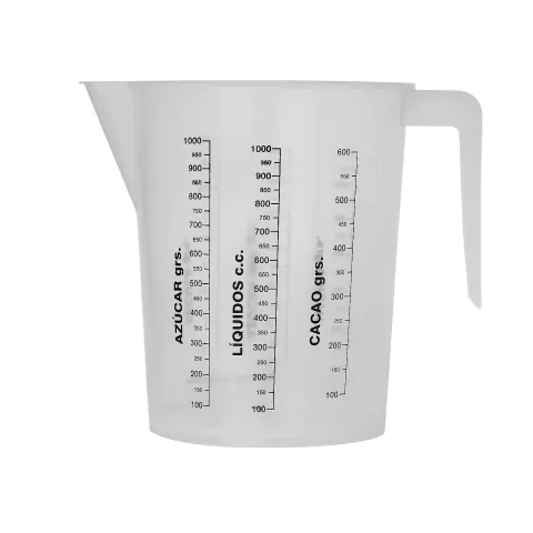 Jarra Plastica Medidora de 1 Litro