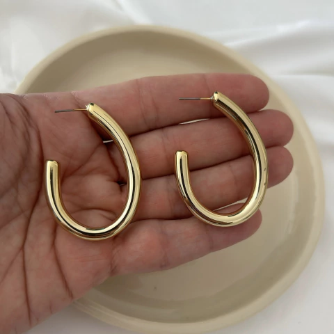 Aros Cami dorados - comprar online