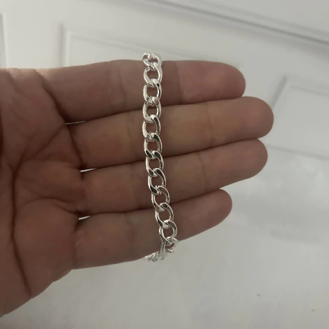 Pulsera de acero blanco 1.8 mm - comprar online