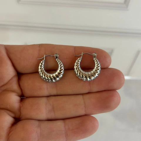 Argolla acero maciza redonda - comprar online