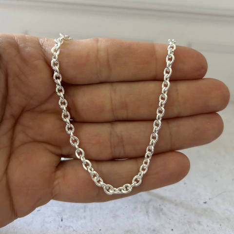 Cadenita de acero blanco 1.0 mm - comprar online