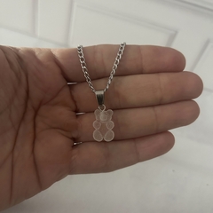 Cadenita de acero dije osito - comprar online